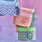 Tea towel Quartiers des Jeux Pink 60x80 100% cotton, , hi-res image number 5
